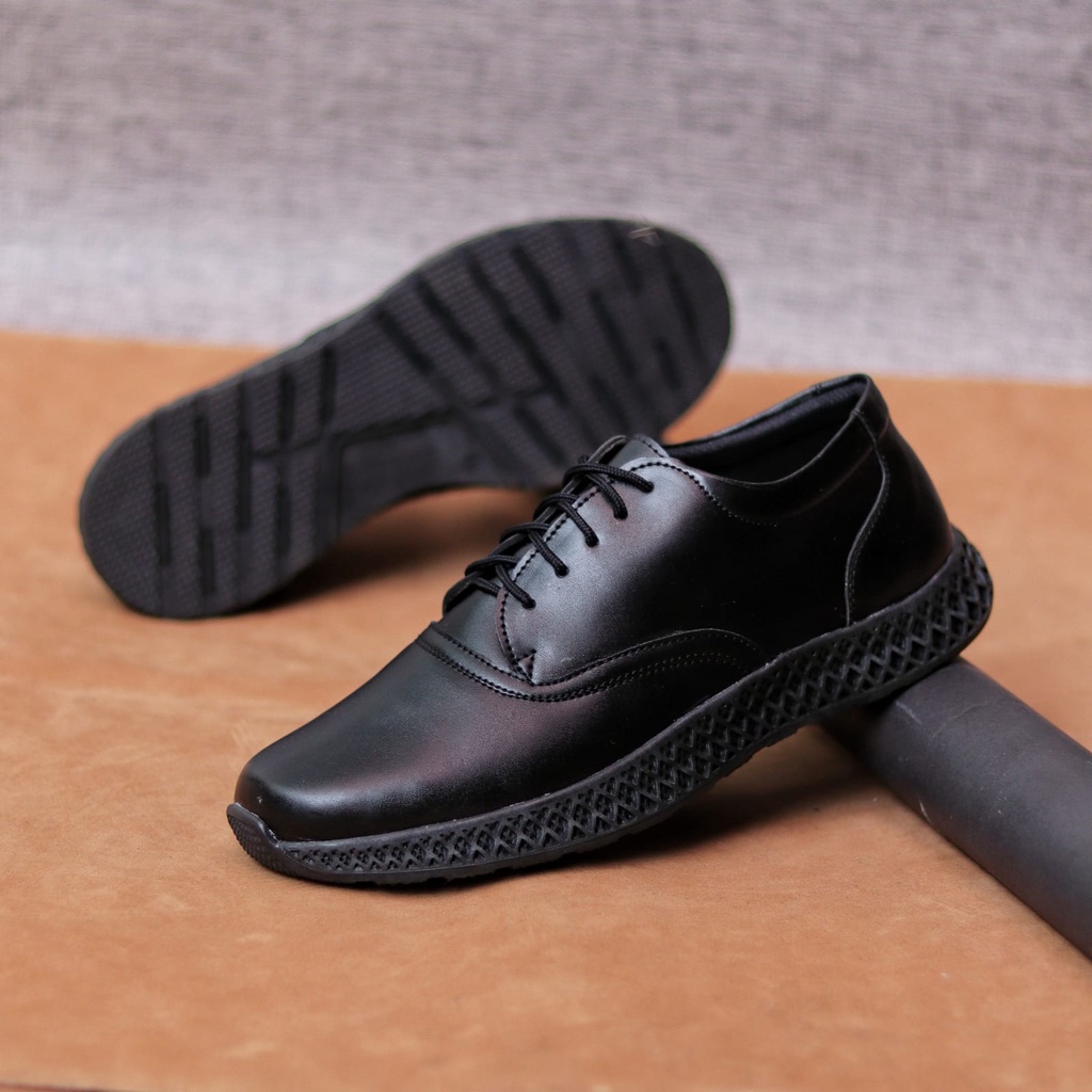 ALVE Sepatu Kasual Formal Pria Pantofel CaSUAL Kerja Kantor Kuliah Trendy Simple Murah