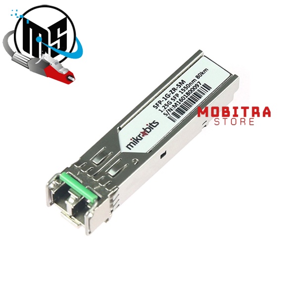 SFP Mikrobits SFP-1G-ZR-SM | SFP 1.25G 80KM 1550nm Single mode