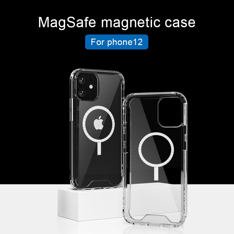 Magsafe Magnetic Wireless Charging Clear Case iPhone With Camera Protection &amp; Drop Tested For Iphone