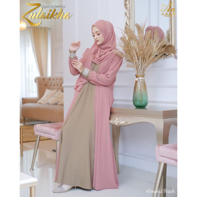 ready stok siap kirim Zulaikha Dress ORI by Aden