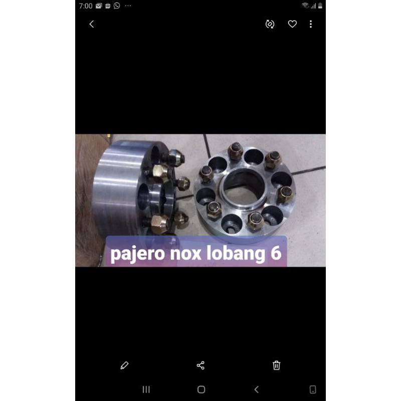 ADAPTOR BAN BUAT MOBIL PAJERO