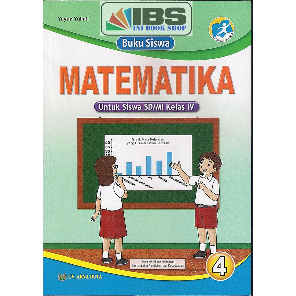 Buku Siswa Kelas 4 Sd Matematika Kurikulum 2013 Shopee Indonesia