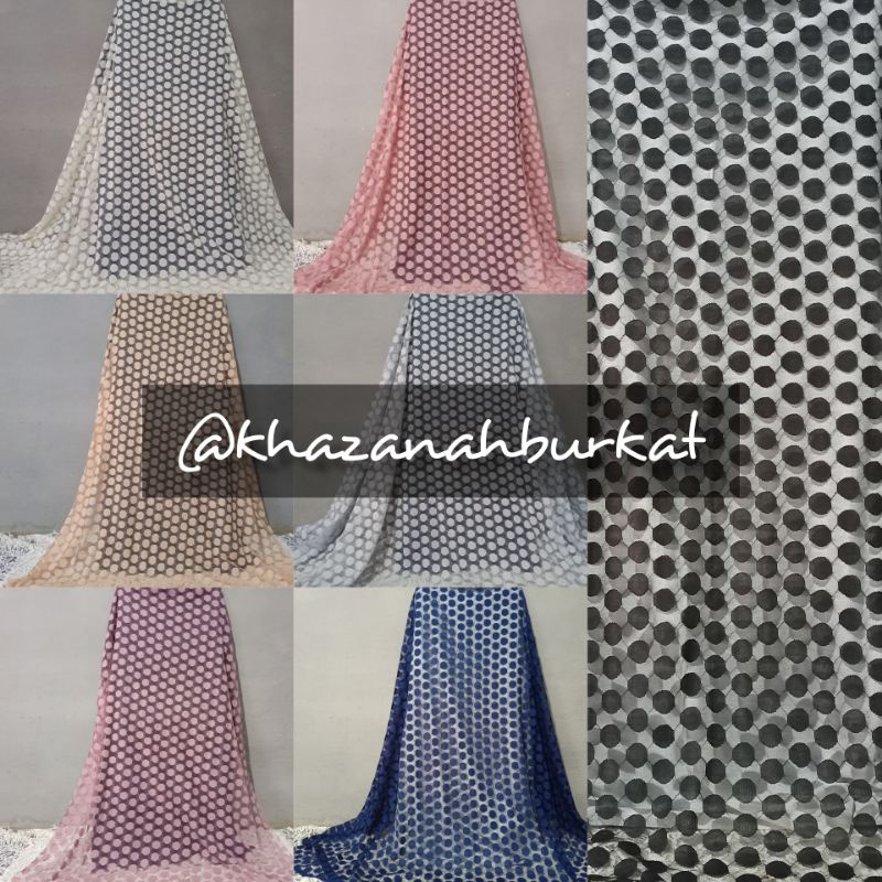 Image of Burkat Motif Polkadot/Burkat Tile #0