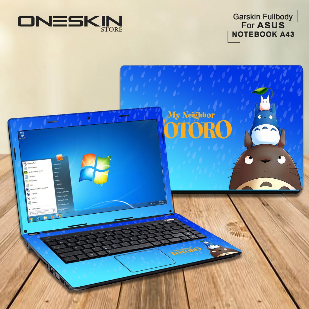 Garskin Laptop Cover Asus A43SD-VX055D A43SD-VX213D A43SD-VX426D Fullbody