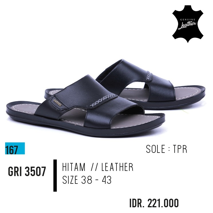 sandal casual pria,sandal cowok,sandal laki laki,sandal garsel murah GRI 3507