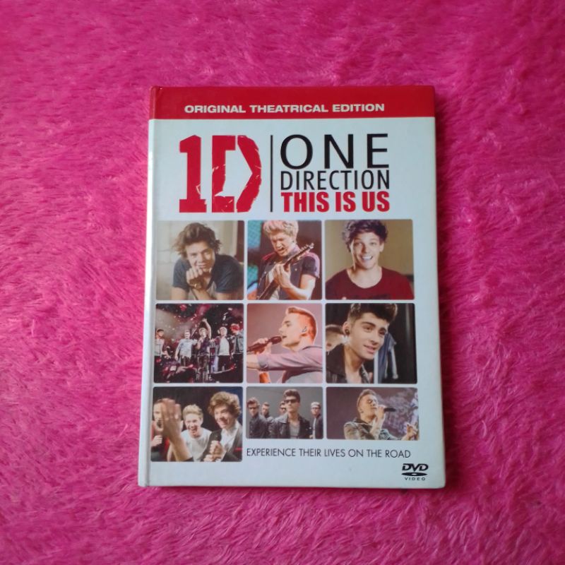 [THEATRICAL RARE] DVD ONE DIRECTION 1D - THIS IS US MOVIE OFFICIAL CD ALBUM ORIGINAL HARRY STYLES LO