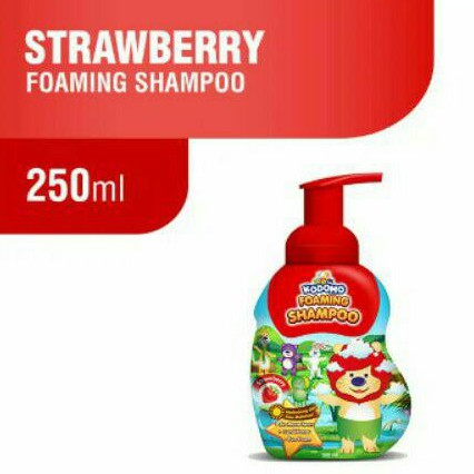 Kodomo Foaming Shampoo 250ml Strawberry Orange Sampo Anak Busa