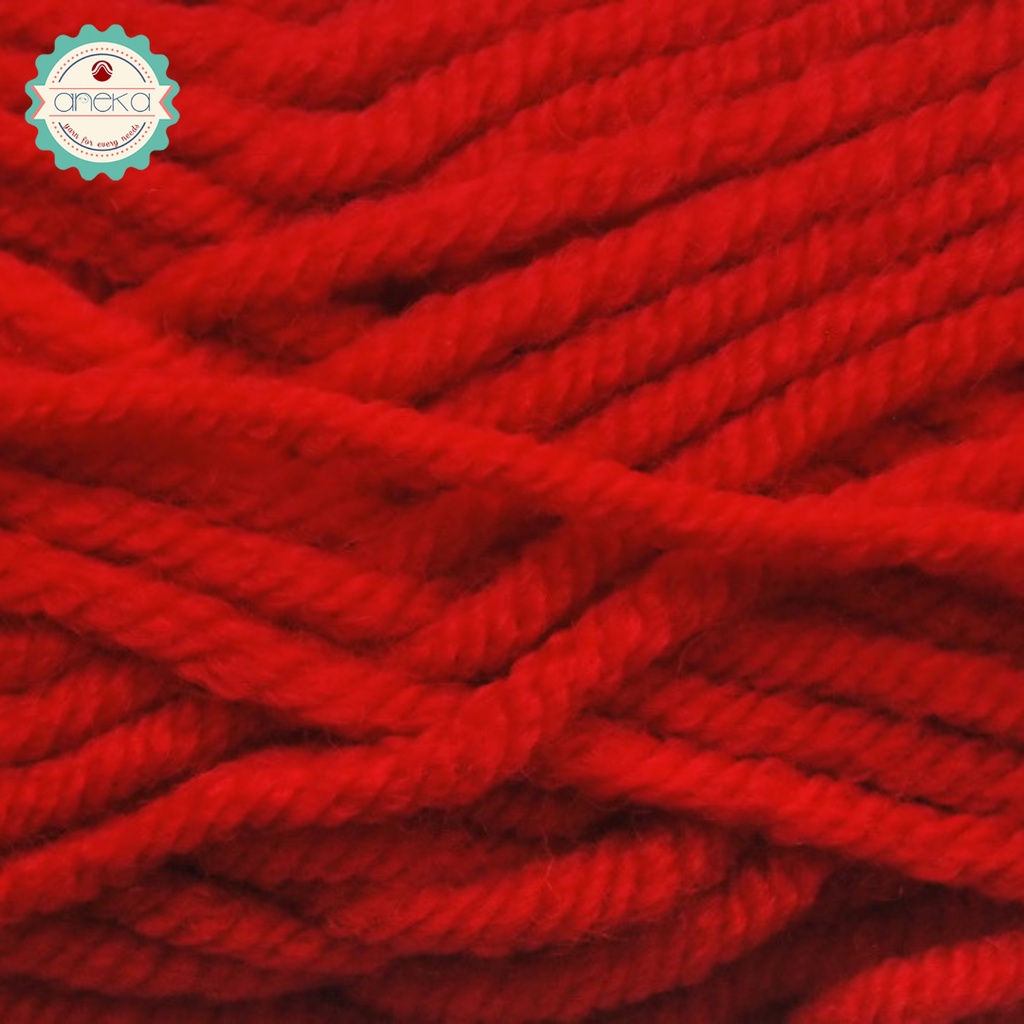 Benang Rajut Karpet Dahlia / Carpet Yarn - 1893 ( Merah Cabe )