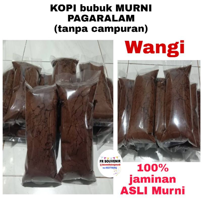 

1 KG kopi bubuk robusta asli kopi PAGARALAM