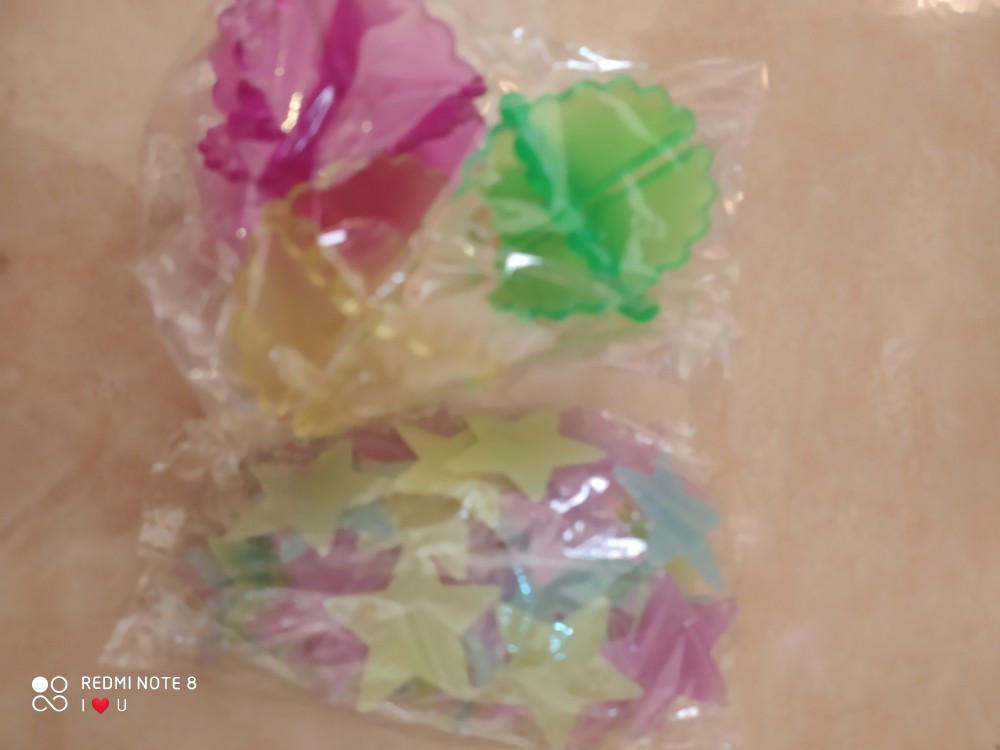 Star Wall Sticker Stiker Bintang Glow In The Dark Dinding Wallsticker Nyala Dalam Gelap Aksesoris Ka