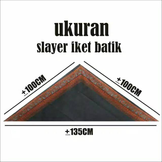 udeng jawa segitiga/iket kepala batik/iket segitiga / udeng jaranan / iket batik segitiga