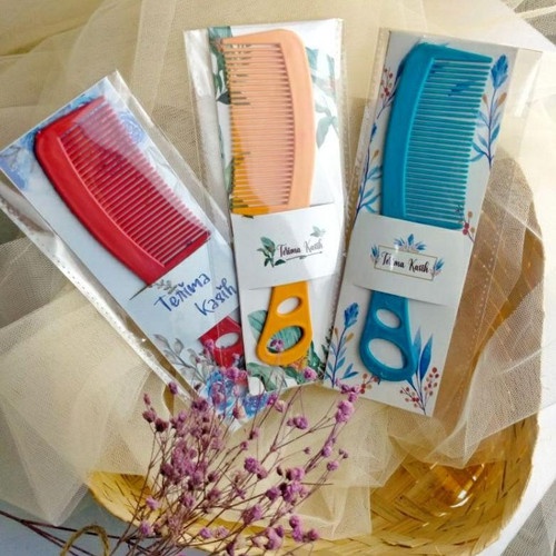 S ( S00044 ) SOUVENIR SISIR MINI ALAS SHABY KEMASAN PLASTIK / HARGA GROSIR