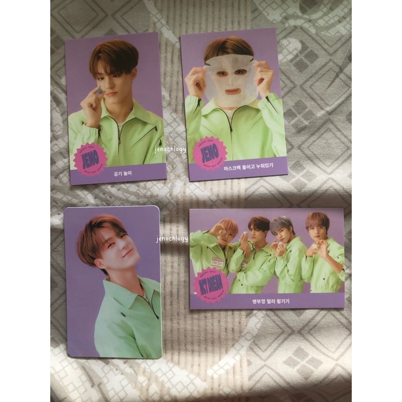 [READY] PC JENO WITHDRAMA SG21 GAME CARD SET PHOTOCARD