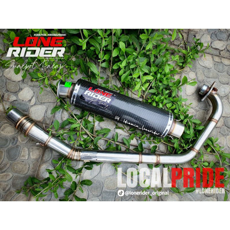 Lone Rider Original - RR Pahe Cmms Carbon - FU FI - SATRIA F INJEKSI