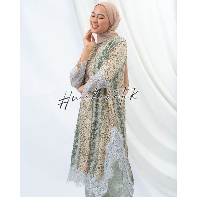 WIKE BATIK | ONE SET FARA TUNIK TUNIC KULOT VISCOSE | BATIK TRUSMI