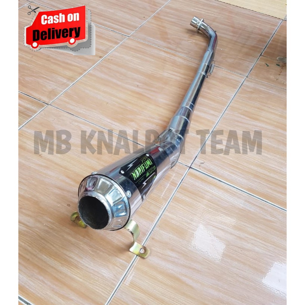 KNALPOT RACING VEGA ZR - VEGA R NORIFUMI CROM