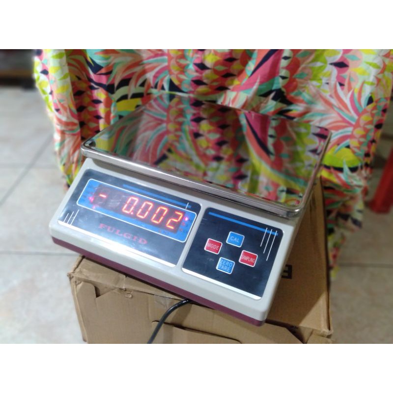 Timbangan Digital Barang 15kg atau 30kg x 1g Fulgid