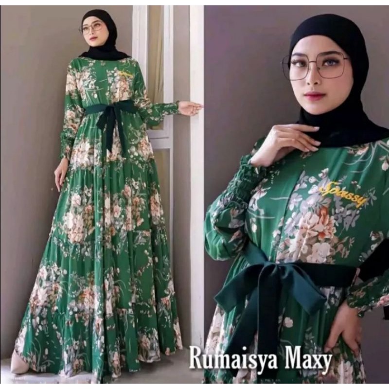 Gamis maxy sakura trendi