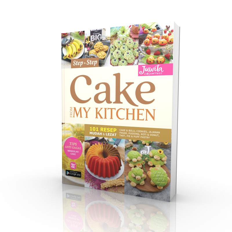 Jual Cake From My Kitchen <em>Wahyu Media</em> / Buku Juwita / Buku Resep Kue / Buku  Resep Cake / Buku Original Indonesia|Shopee Indonesia