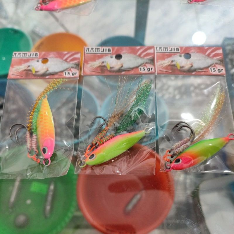 AAM jig 15gr + Asis Hook FULL GID