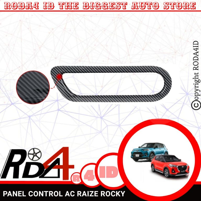 Panel Control AC Raize Rocky Carbon