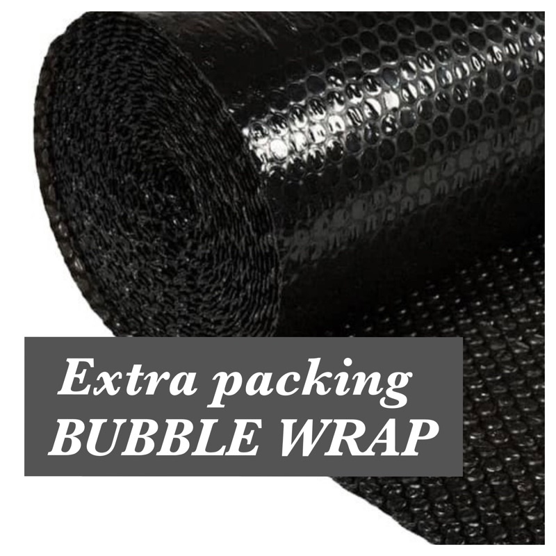 

EXTRA PACKING BUBBLE WRAP Putih/Hitam Random