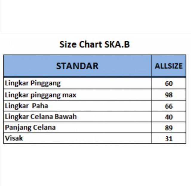 CELANA SIRWAL PENSIL PRIA