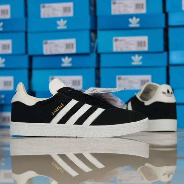 ADIDAS GAZELLE BLACK WHITE ORIGINAL
