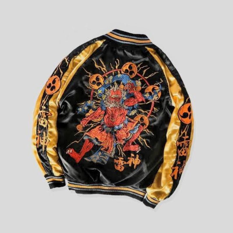 jaket sukajan memphisorigins raijin