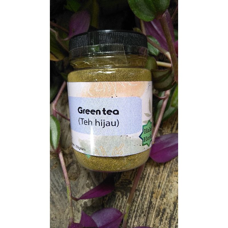 

Greentea (Teh hijau) Bubuk murni Asli