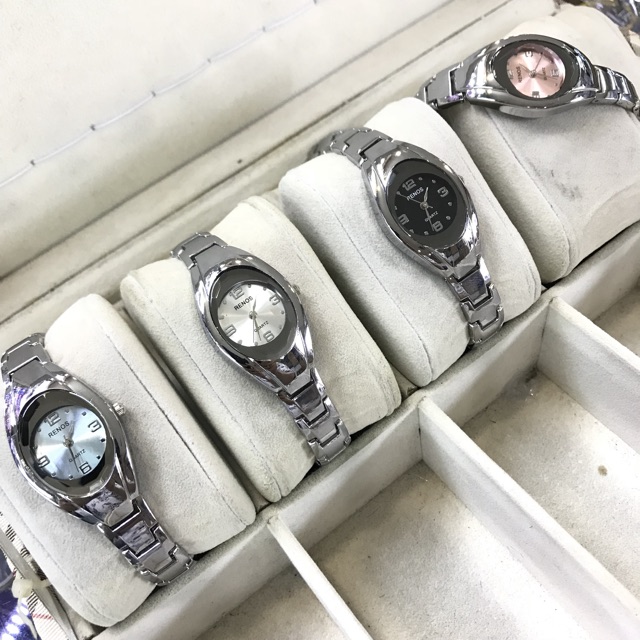 TERLARIS,,,, JAM TANGAN WANITA RENOS MODEL OVAL CANTIK