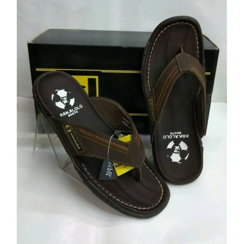 Sandal kulit Pria Pakalolo 2351 // Sandal Kulit Pria Murah Asli // Sandal Pria Terbaru