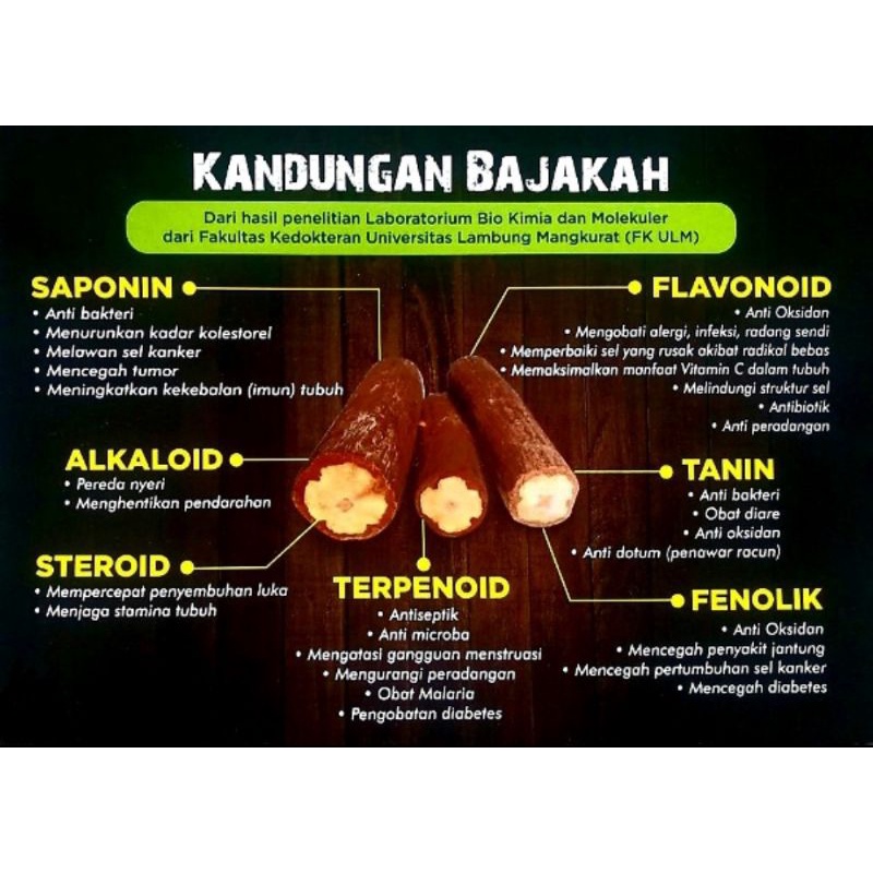 Akar Bajakah 1kg Kalalawit Merah Asli Kalimantan