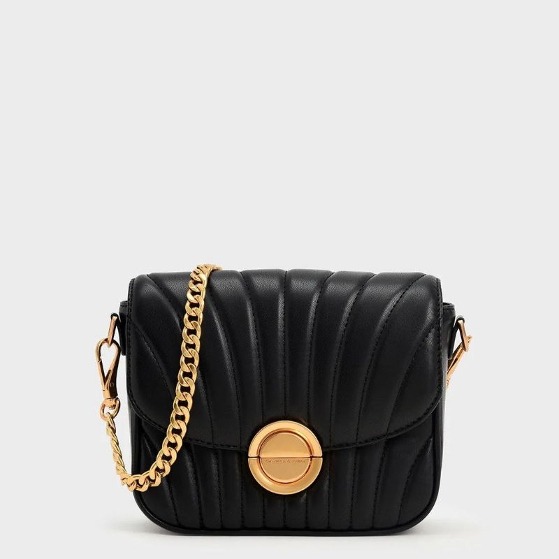 7.7 SALE | CK Aurora Metallic Accent Crossbody Bag &amp; Pouch