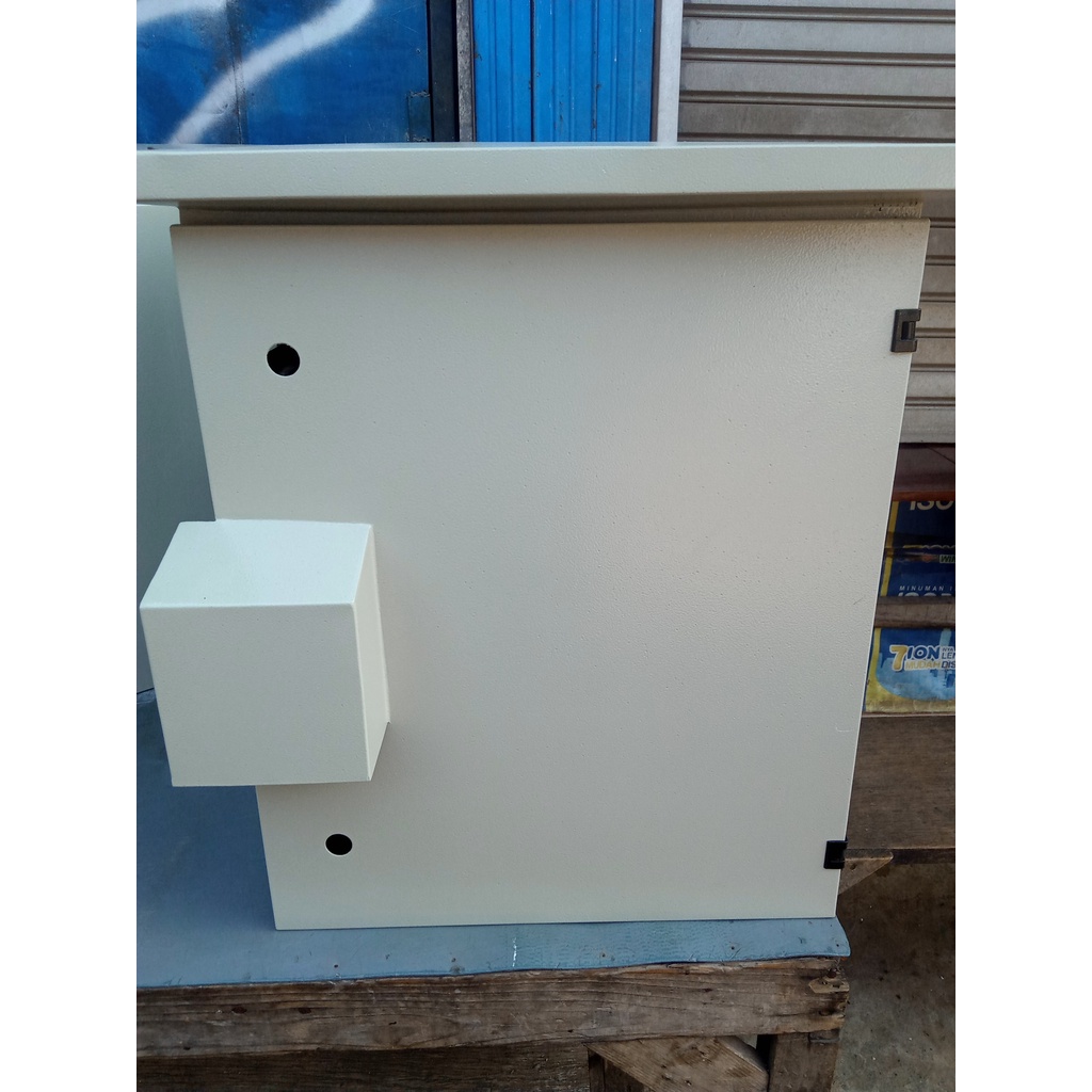 Box Panel Outdoor Custom Server 80x80 80x80 80x80x65 80x80x65 Tebal Plat 1 mm