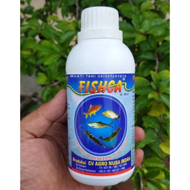 FISHCA ANTIVIRUS DAN PENETRAL AIR TAMBAK / KOLAM IKAN