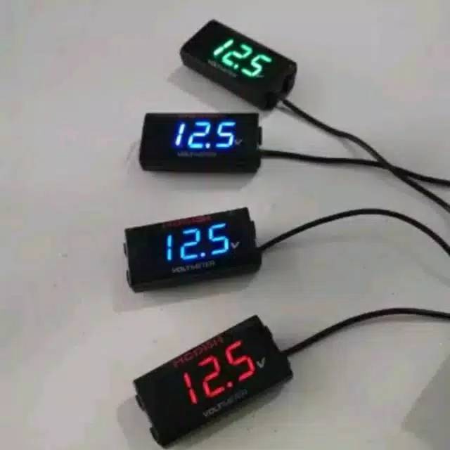 Voltmeter AKI UNiversal ALL MOTOR Y KUALITAS TERBAIK