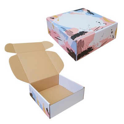 Box 27x27x10 cm Puding/Kotak/Kado/Kardus/Packing/Kemasan-Abstrak