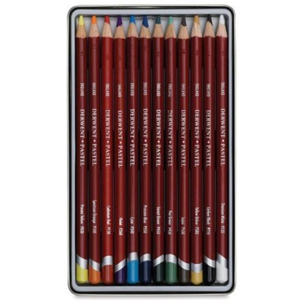 

Pensil Warna Derwent Pastel Pencils 12 Colour / Crayons Pastel Best Seller