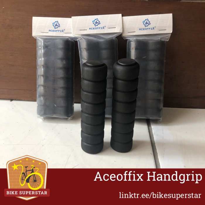 ACEOFFIX Hand Grip Sponge Ultra Light Handgrip Handfat Sepeda
