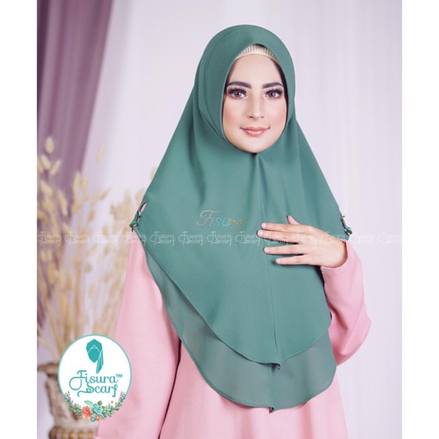 Khimar BUTTON CERUTY Ori Fisura Scarf