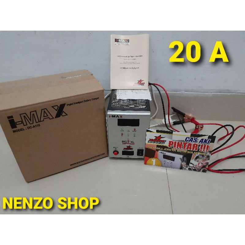 CHARGER | CAS AKI MOTOR BRT 20 AMPERE
