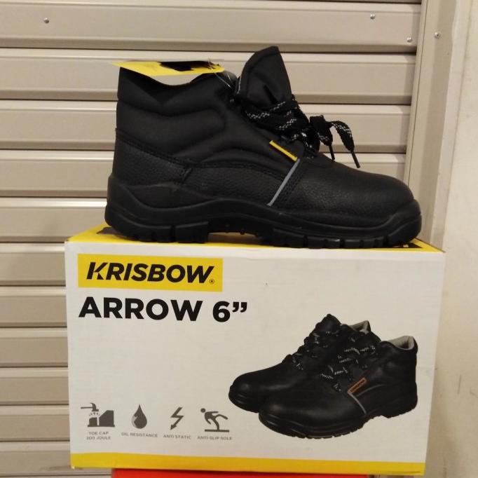 [DISKON TERMURAH] sepatu safety krisbow arrow 6inch