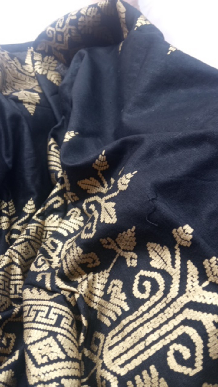 Batik Couple - Sania Ruffle Batik Couple Ori Ndoro Jowi Dnt