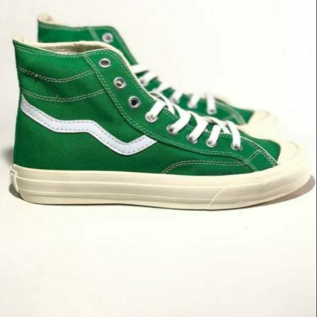 SEPATU SABA HIGH GREEN OFF WHITE