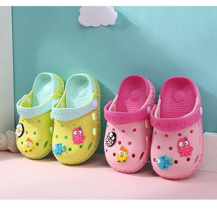 Hnk Sandal Cross Ringan Anak | Sandal Anak Laki - Laki | Kids Crocs Patterns
