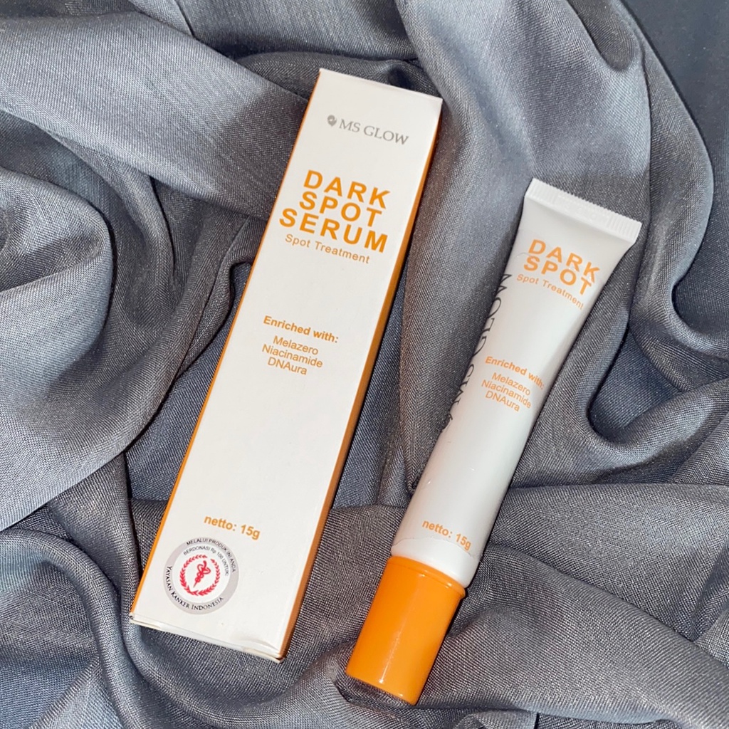 MS Glow Dark Spot Treatment Serum Rumah Cantik 354 Spot Treatment yang Dapat Menghilangkan Noda Hitam di Wajah