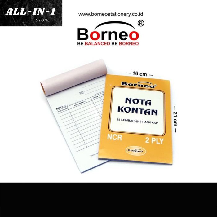 

Nota Kontan Besar - 2 Ply (1 BUKU)