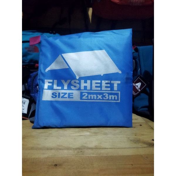 Flysheet 2x3 Meter Original Tenda Darurat Bivak