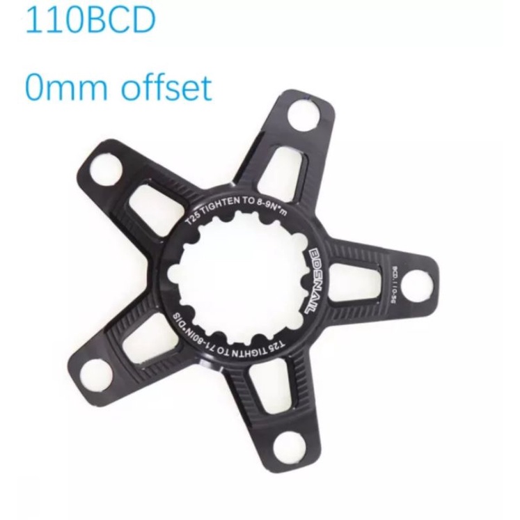 Adapter Crank Gxp To BCD 110mm Adaptor Spider Crank GXP Hitam